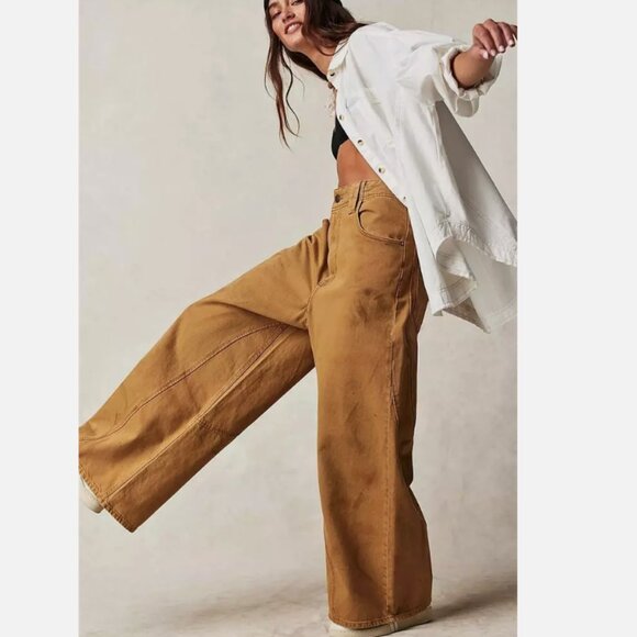 We The Free Chill Vibes Dropped Wide-Leg Jean NWT Scout 25, 27,